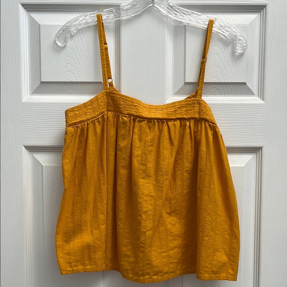 Mustard Yellow Women's Top